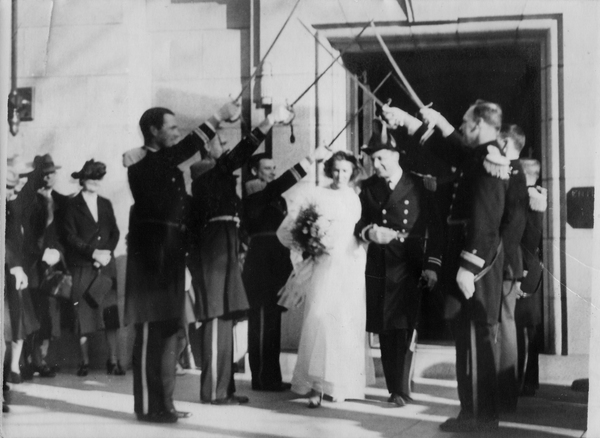 clarence elsie herbert bw