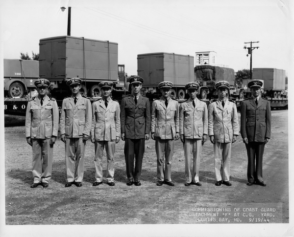 clarence USCG det F commissioning